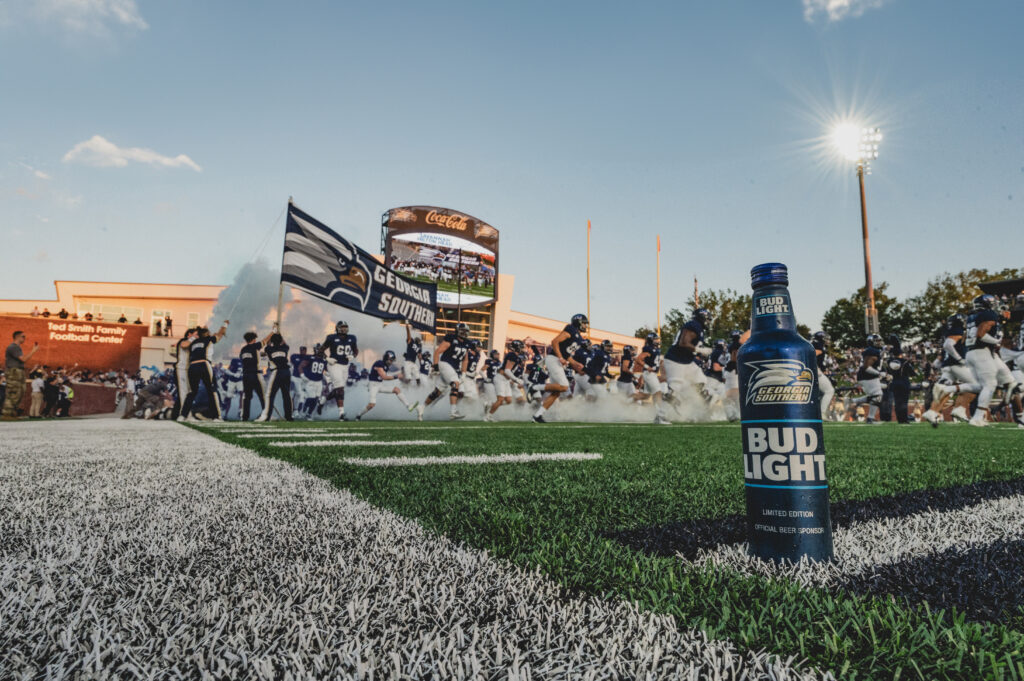 Bud Light Bottle Photography